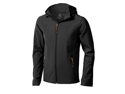 Куртка софтшел Langley мужская (Серый антрацит)