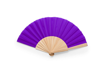 Веер CALESA (Натуральный/фиолетовый)