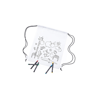 Рюкзак для раскрашивания WIZZY  (Белый)