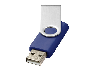 USB-флешка на 2 Гб Rotate basic (Синий)
