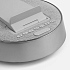 Bluetooth-колонка с беспроводной зарядкой и часами netEnergy, серая - Фото 8
