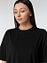 Футболка оверсайз женская Boxy Women, синяя (джинс) - Фото 5
