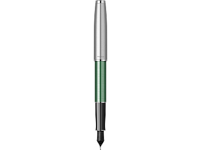 Ручка перьевая Parker Sonnet Essentials Green SB Steel CT