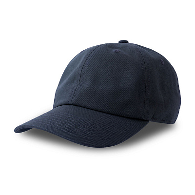 Бейсболка DAD HAT-S, 6 клиньев, металлическая застежка (Тёмно-синий)