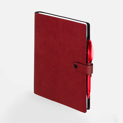 Ежедневник Strep Front на заказ, недатированный, красный