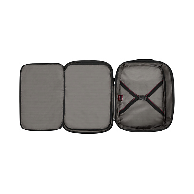 Рюкзак VICTORINOX Crosslight Boarding Bag, черный, RPET полиэстер, 39x22x53 см, 37 л