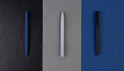 Ручка шариковая "Orion", покрытие soft touch, темно-синий