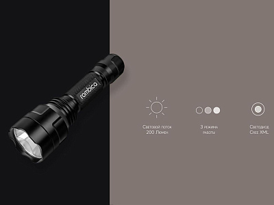 Светодиодный фонарь LED S2