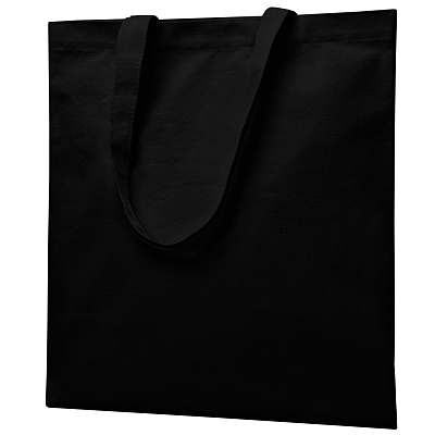 Сумка для покупок IVORY 325 г/м², чёрная (Чёрный)
