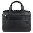 Портфель мужской BUGATTI Comet, чёрный, воловья кожа/полиэстер, 37х6х27 см - Фото 8