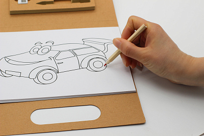 Набор для рисования "Штрих", натуральный