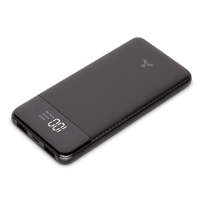 Внешний аккумулятор Accesstyle Seashell (10000 mAh), черный (Чёрный)