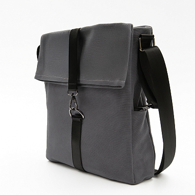 Шоппер Superbag Companion (серый с черным)