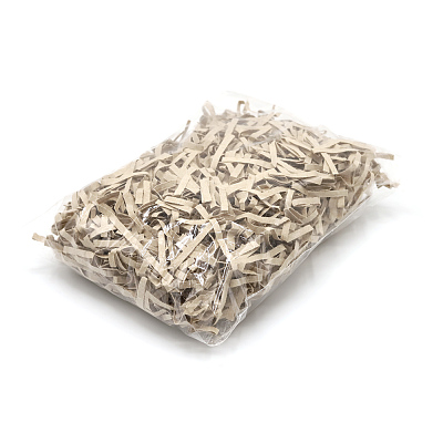 Наполнитель - стружка бумажная 2 мм крафт 100 г. (Бежевый)