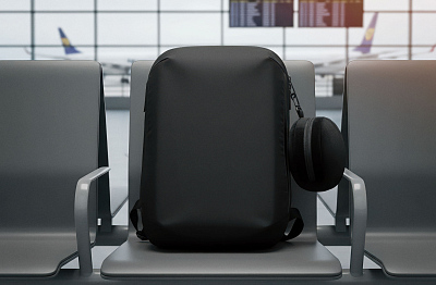 Дорожный набор "2Go" 2в1, черный