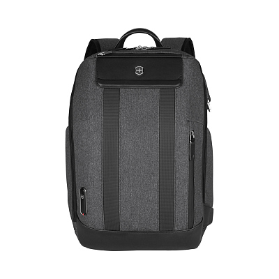 Рюкзак VICTORINOX Architecture Urban2 City Backpack 14'' , полиэстер / кожа, 30x19x42 см, 17 л (Серый)