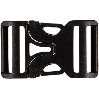 Застежка-пряжка Fibbia, черная (Чёрный)