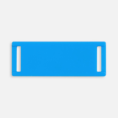 Лейбл из ПВХ Kova  (Голубой)