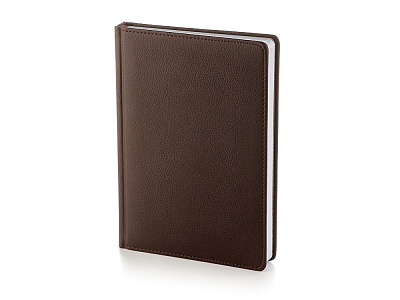 Ежедневник А5 датированный Leader на 2026 год (Коричневый)