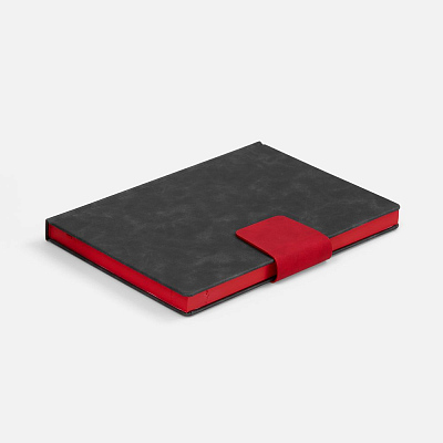 Ежедневник Grande Strap на заказ, датированный, черный (Чёрный)