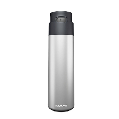 Умная бутылка-термос Aquame 2.0, темно-синий