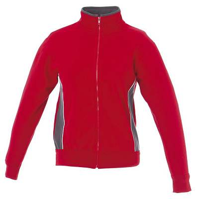 Толстовка мужская CAGLIARI 280 (Красный, серый)