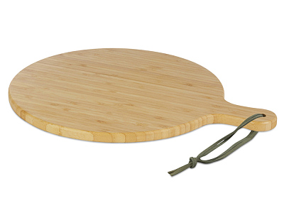 Разделочная доска Delys из бамбука (Натуральный/зеленый)