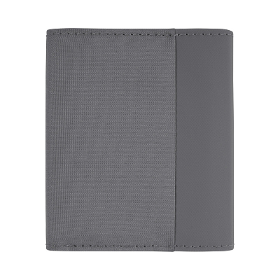 Бумажник VICTORINOX Travel Essentials Tri-Fold Wallet, серый, полиэстер, 9x2x10 см