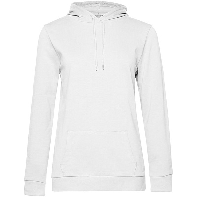 Толстовка с капюшоном женская Hoodie, белая (Белый)