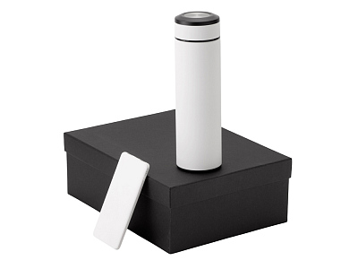 Подарочный набор COLOR IT c термосом и повербанком (Белый)