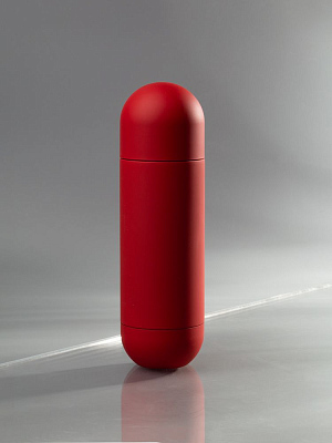 Термос Tubula Soft Touch, красный