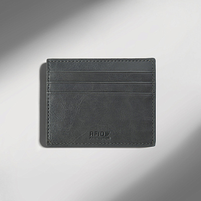 Картхолдер для 6 карт с RFID-защитой Fabrizio (Серый)