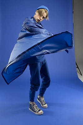 Дождевик R2, синий