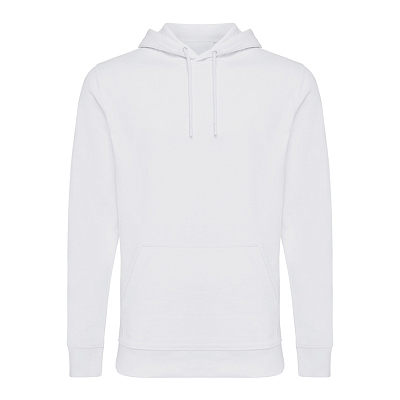 Худи Iqoniq Jasper из переработанного хлопка, унисекс, 340 г/м² (Белый;)