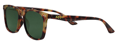 Очки солнцезащитные ZIPPO унисекс коричневые оправа из поликарбоната