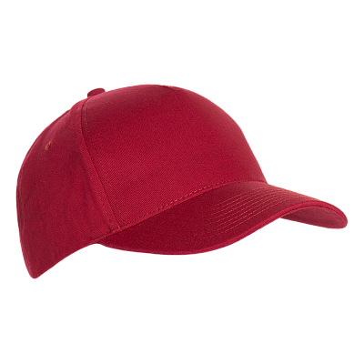 Бейсболка STAN 5 клиньев хлопок 150, 10L (Бордовый)