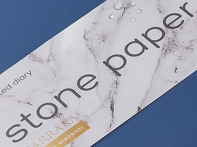 Ежедневник с каменной бумагой недатированный А5 Carrara