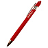 Ручка металлическая Brina софт-тач, красный - Фото 2