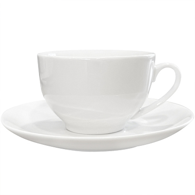 Чайная пара Swan, белая (Белый)