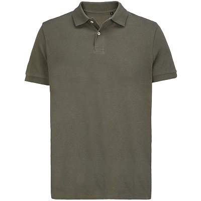 Рубашка поло унисекс Pacific, темный хаки (Хаки)