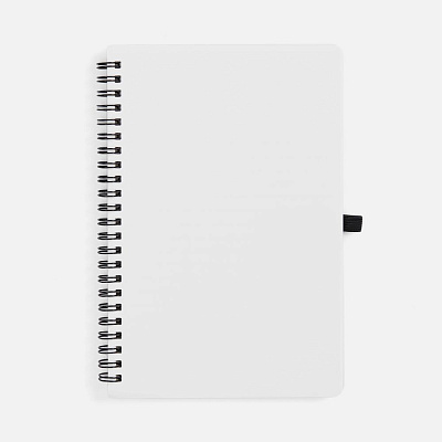 Блокнот на пружине Stone Line  (Белый)