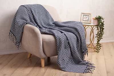 Набор "On the Ritz", темно-синий с белым