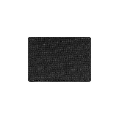 Кардхолдер Твид (Tweed) со скошенным карманом, черный (Чёрный)