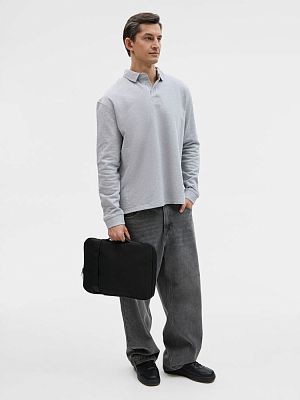 Сумка для ноутбука Crosshub, черная