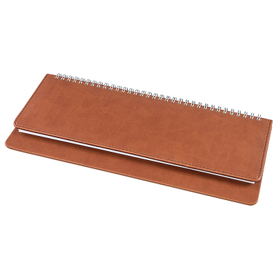 Планинг недатированный Bliss, размер 140х300 мм, в линейку (Коричневый)