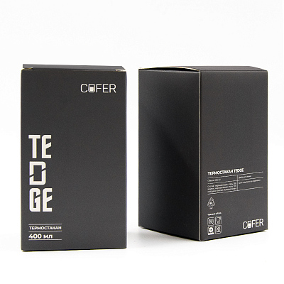 Термостакан TEDGE (красный с белым)