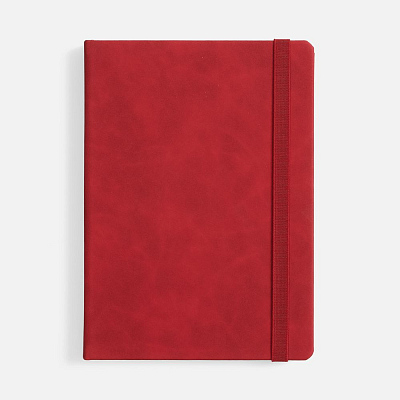 Ежедневник Urban Hard, недатированный  (Красный)