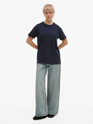 Футболка унисекс Regent 150, темно-синяя (navy)