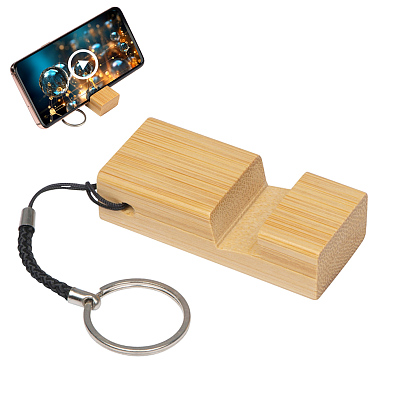 Подставка для телефона Purse, Светло-коричневый (Светло-коричневый)