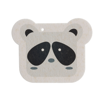 Спонж Dewal Beauty для снятия макияжа «панда»,105 х 83 мм, 1 шт (Разноцветный)